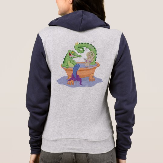 Gator and Mermaid Hoodie