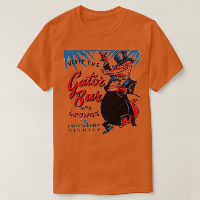 Gator Bar T-Shirt (Design Front)