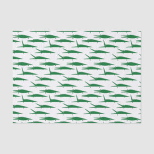 Gator Chomp Alligator Reptile Tissue Paper