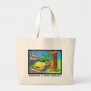 Gator Community Funny Tees Gifts & Collectibles Large Tote Bag