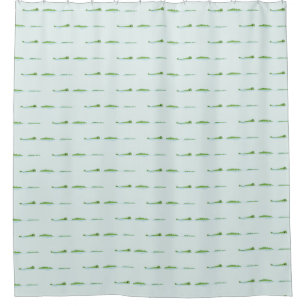 Gator Farm Shower Curtain