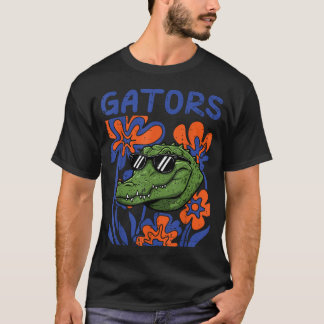 Gator Floral Aligator s Youth T-Shirt