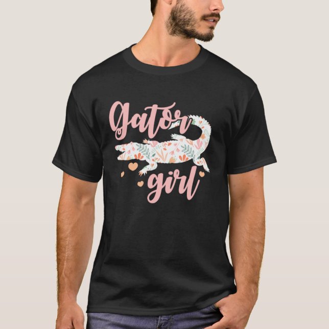 Gator Girl Alligator T-Shirt (Front)