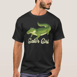 Gator Girl I Women Gator I Crocodile Reptile I All T-Shirt