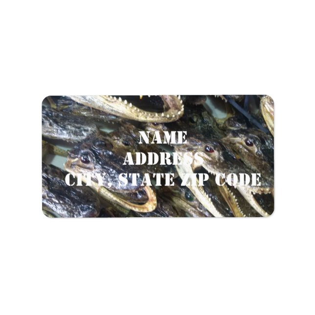 Gator Head Address Labels (Front)