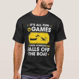 Gator Hunting All Fun and Games Funny Alligator Hu T-Shirt