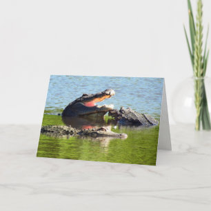 Gator Party (blank inside) Card