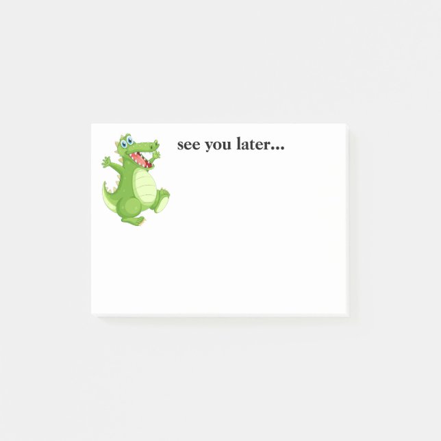 Gator Post-it-Notes Post-it Notes (Front)