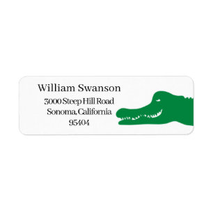 Gator Return Address Label