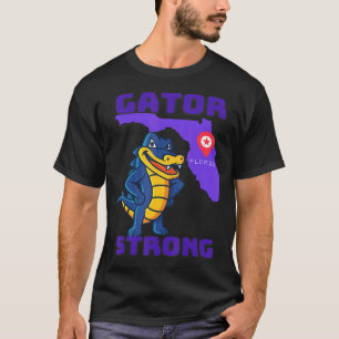 Gator Strong Florida Alligator Crocodile Zoo Anima T-Shirt