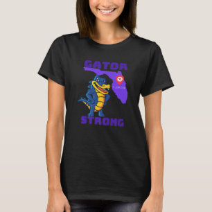 Gator Strong Florida Alligator Crocodile Zoo Anima T-Shirt