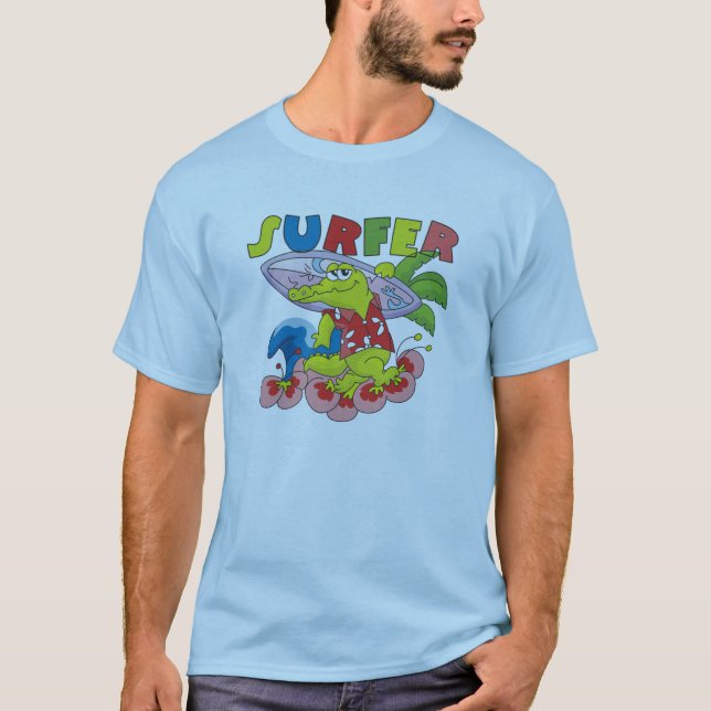 Gator Surfing T-Shirt (Front)