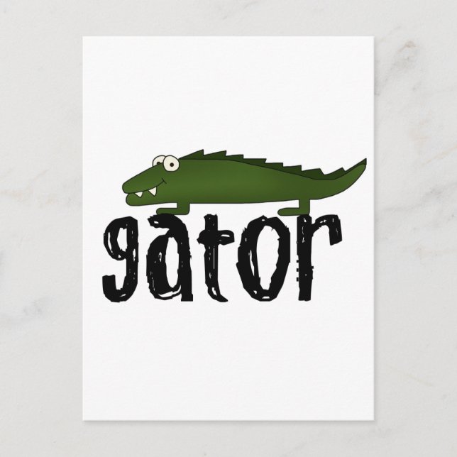 Gator T shirts and Gifts Postcard (Front)