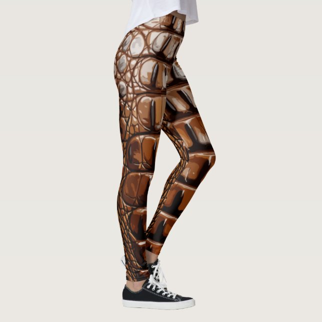 Gator Texture Leggings (Right)
