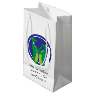 Gator Wedding Small Gift Bag