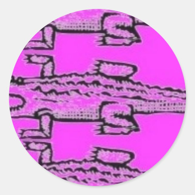 gatoraide classic round sticker (Front)