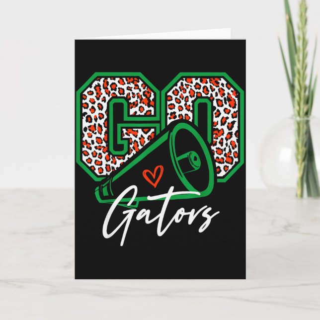 Gatorr Name Team Go Back To School Heart For Men W Card (Front)
