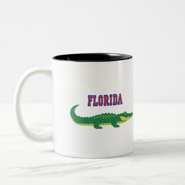 Gators of Florida Two-Tone Coffee Mug (Left)