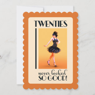 Gatsby 20th Birthday Party Invitation
