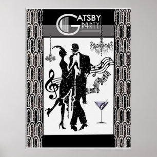 Gatsby Party Poster