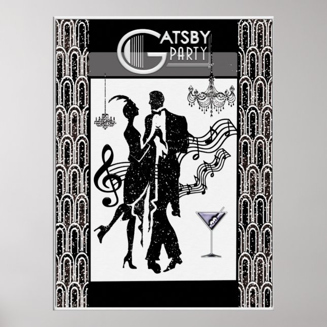 Gatsby Party  Poster (Front)