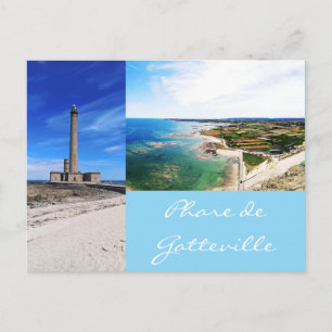 Gatteville Normandie France Lighthouse Postcard