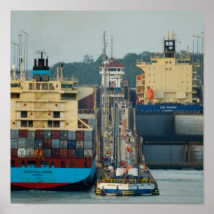 Gatun Locks 1 Poster