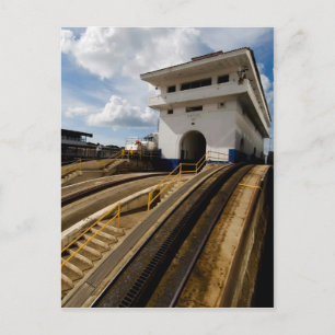 Gatun Locks 6 Postcard