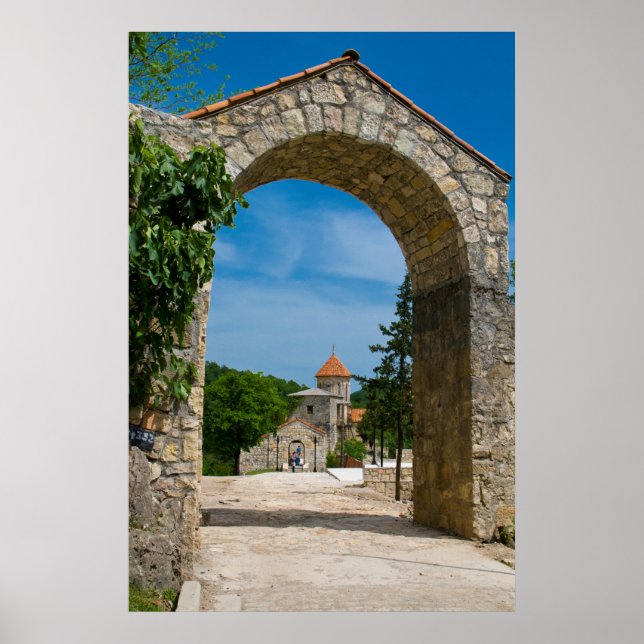 Gatway To Motsameta Monastery Poster (Front)