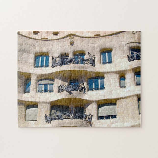 Gaudi Architecture Barcelona. Jigsaw Puzzle (Horizontal)