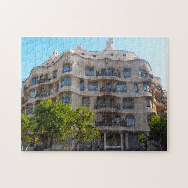 Gaudi Architecture Barcelona. Jigsaw Puzzle (Horizontal)