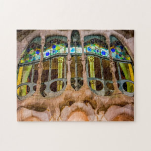 Gaudi Architecture Barcelona. Jigsaw Puzzle