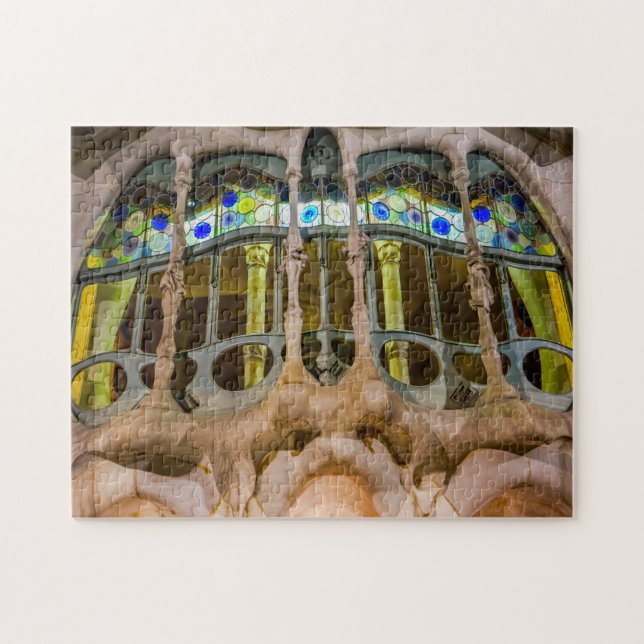 Gaudi Architecture Barcelona. Jigsaw Puzzle (Horizontal)