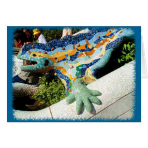 Gaudi Lizard Mosaics