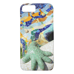 Gaudi Lizard Mosaics Hand iPhone 8/7 Case
