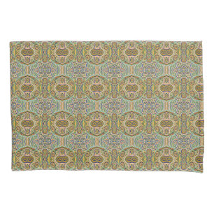 Gaudí Mosaic Inspired Pattern – Colorful Abstract  Pillowcase