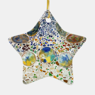 Gaudi Mosaic ornament