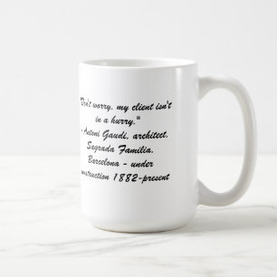 Gaudi - Sagrada Familia, Barcelona mug