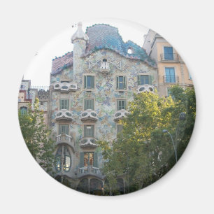 Gaudi Style house in Barcelona Magnet