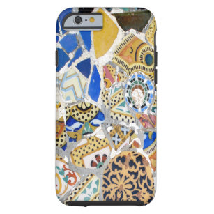 Gaudi Yellow Tiles - Mirror Tough iPhone 6 Case