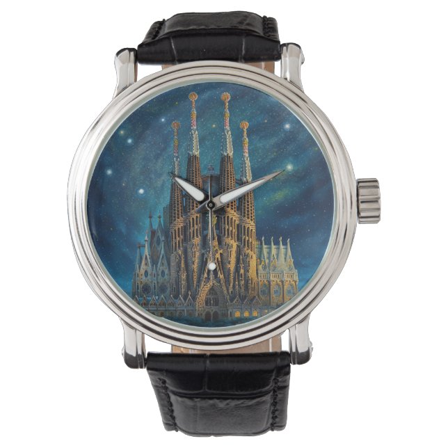 Gaudi's Starry Dream | Barcelona Sagrada Familia Watch (Front)
