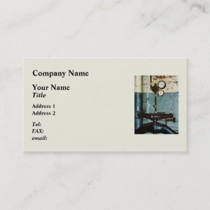 Gauges in machine Shop Business Card