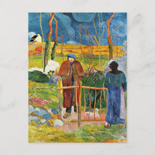 Gauguin - Bonjour, Monsieur Gauguin Postcard