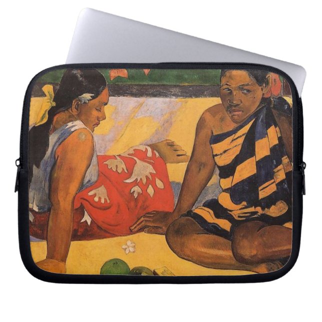 Gauguin French Polynesia Tahiti Women Painting Laptop Sleeve (Front)