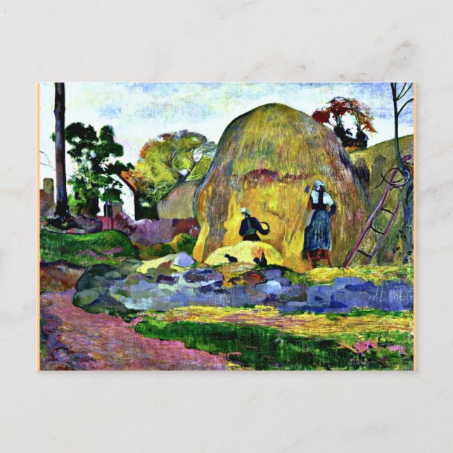 Gauguin - Golden Harvest Postcard (Front)