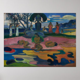Gauguin - Mahana No Atua (Day Of The Gods) 1894 Poster