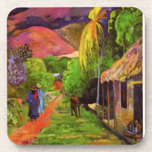 Gauguin Road in Tahiti Coasters