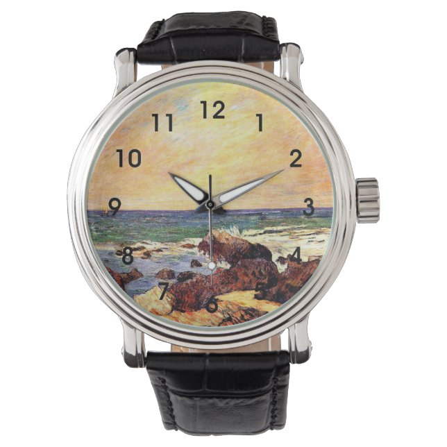 Gauguin - Rocks and Sea, Watch (Front)