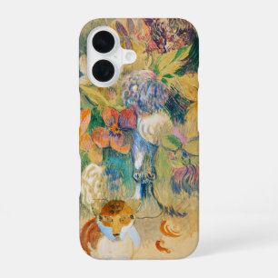 Gauguin Still Life with Cat Vintage Floral Art iPhone 16 Case