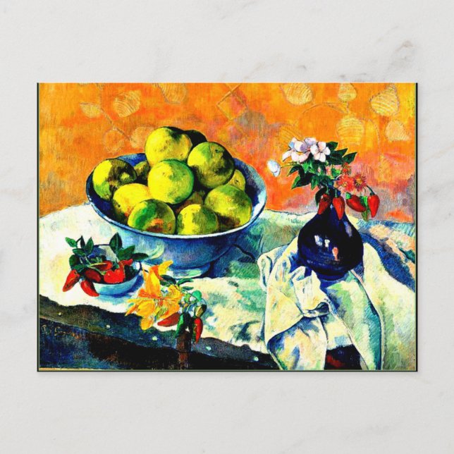 Gauguin - Still Life with Grapefruits Postcard (Front)